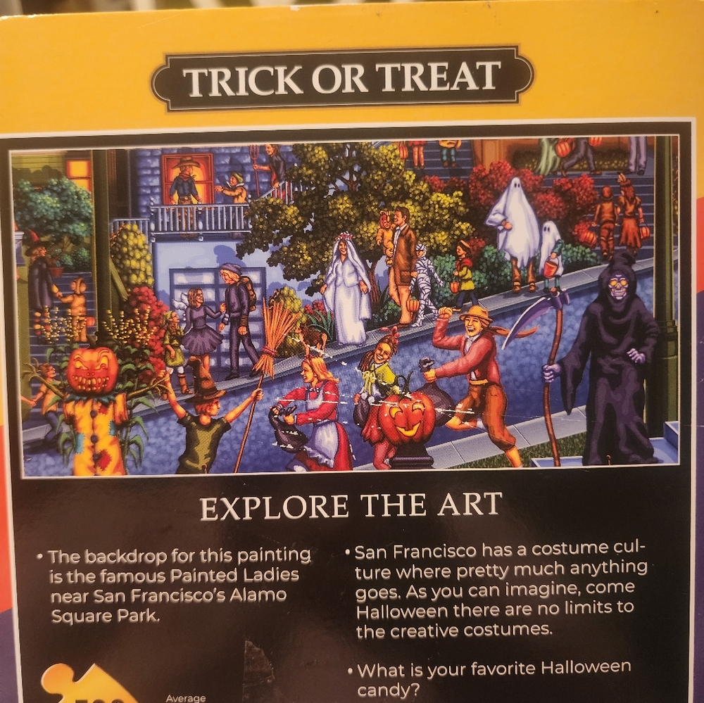 Dowdle Jigsaw Puzzle - Trick or Treat 500 Piece - Picture 7 of 7